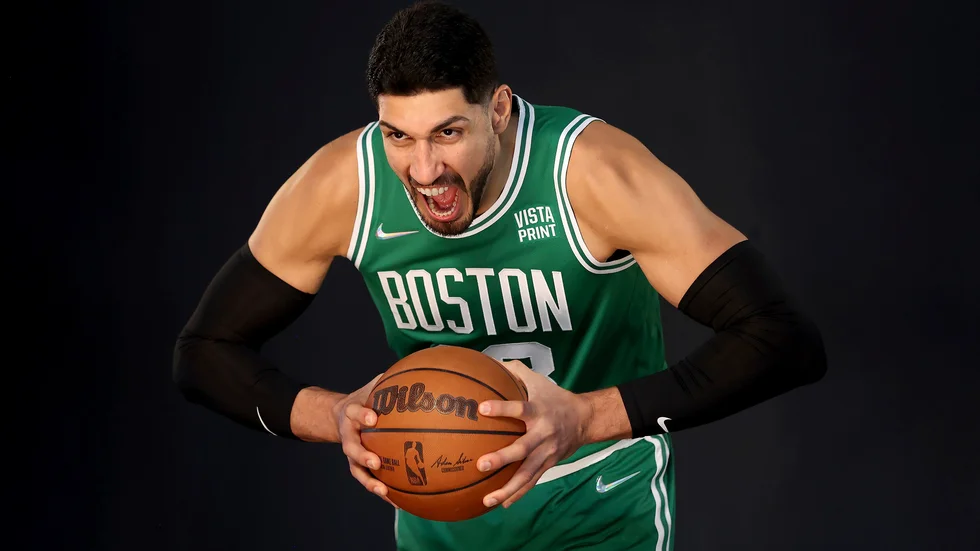 Boston Celtics Enes Kanter. Arkivbild.
