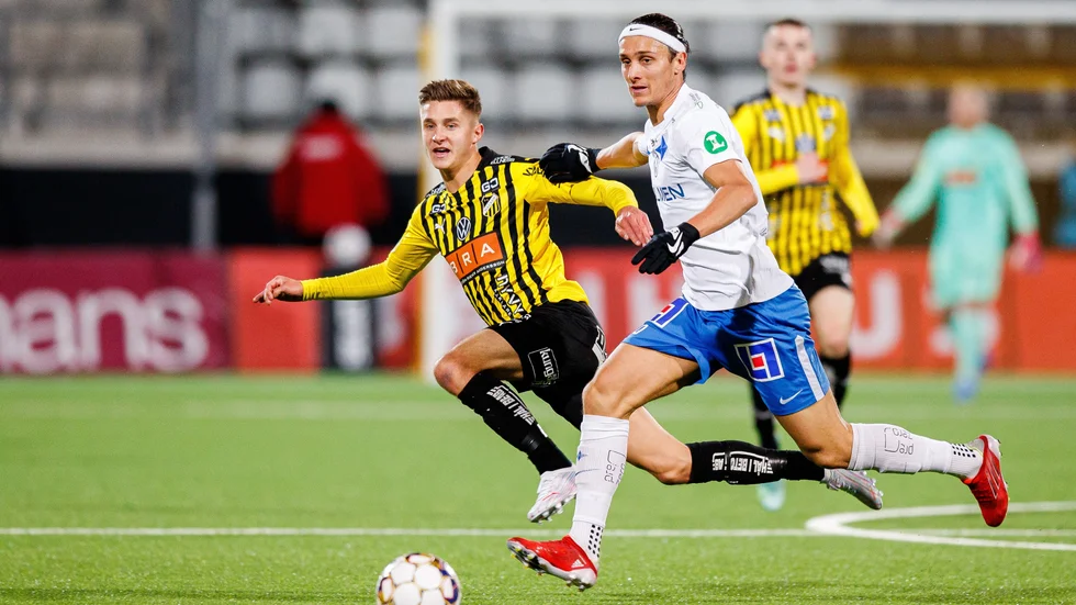Jonathan Levi hade fart, men det räckte inte för IFK Norrköping mot Häcken. Efter raset gav inte anfallaren upp toppstriden.