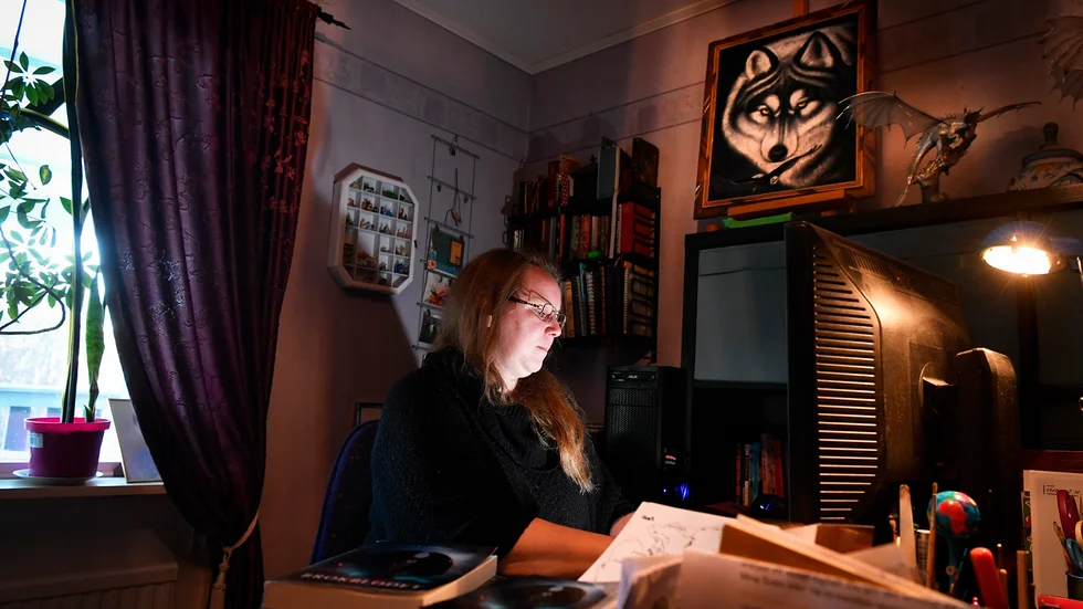 ”I min bok har jag skapat min egen fantasyvärld”, säger Lisa W Lindblom, författare.