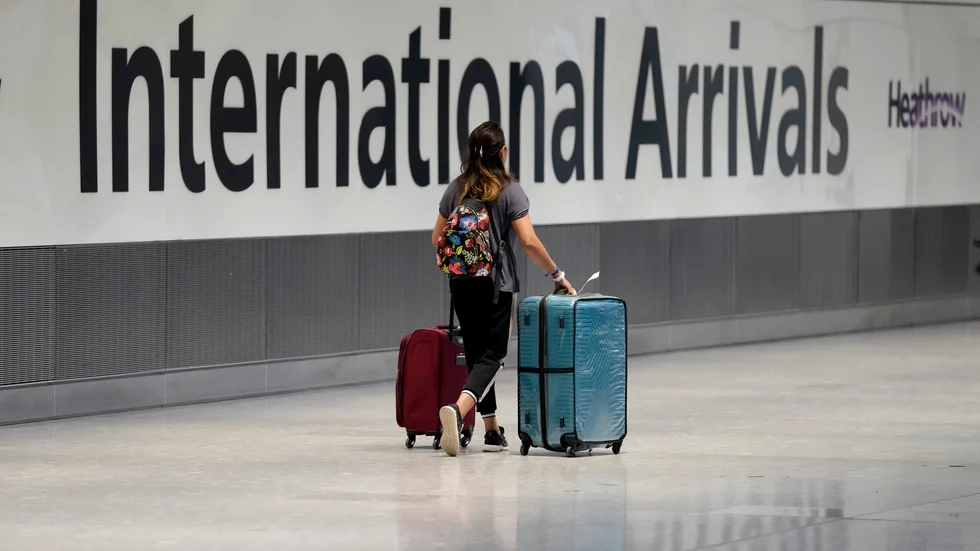 Heathrowflygplatsen verkar inte få höja passageraravgifterna så mycket som ägarna hoppats. Arkivbild