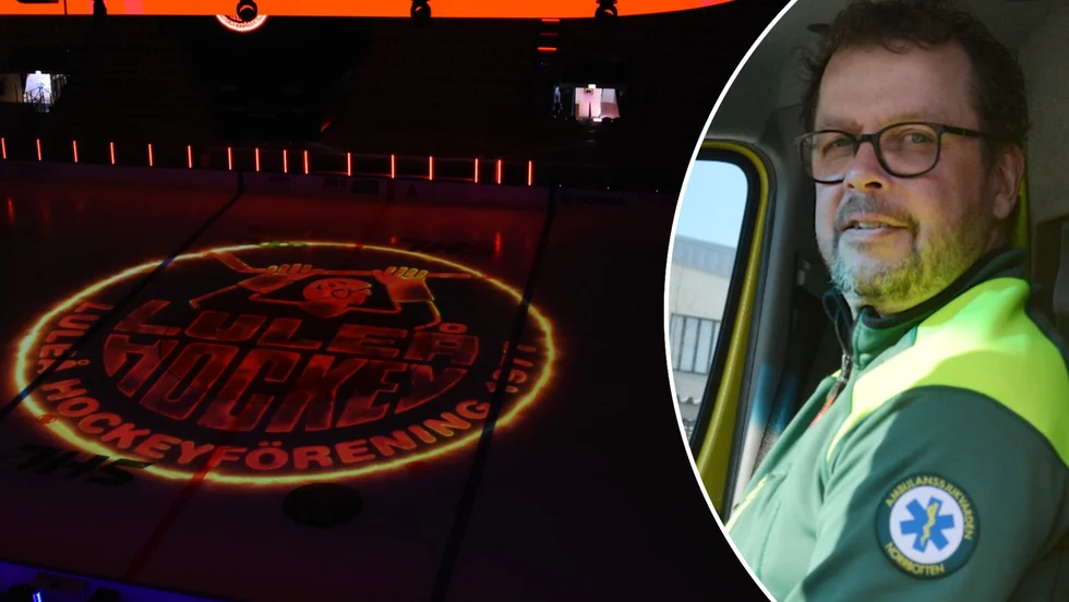 Urban Wikberg är inte bara junioransvarig i Luleå Hockey. Under coronapandemin har han även hoppat in som ambulansförare.