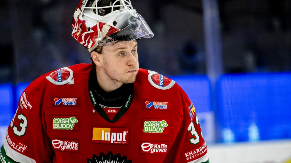Johan Mattsson lämnar Frölunda efter klubbens uttåg ur SM-slutspelet. Arkivbild.