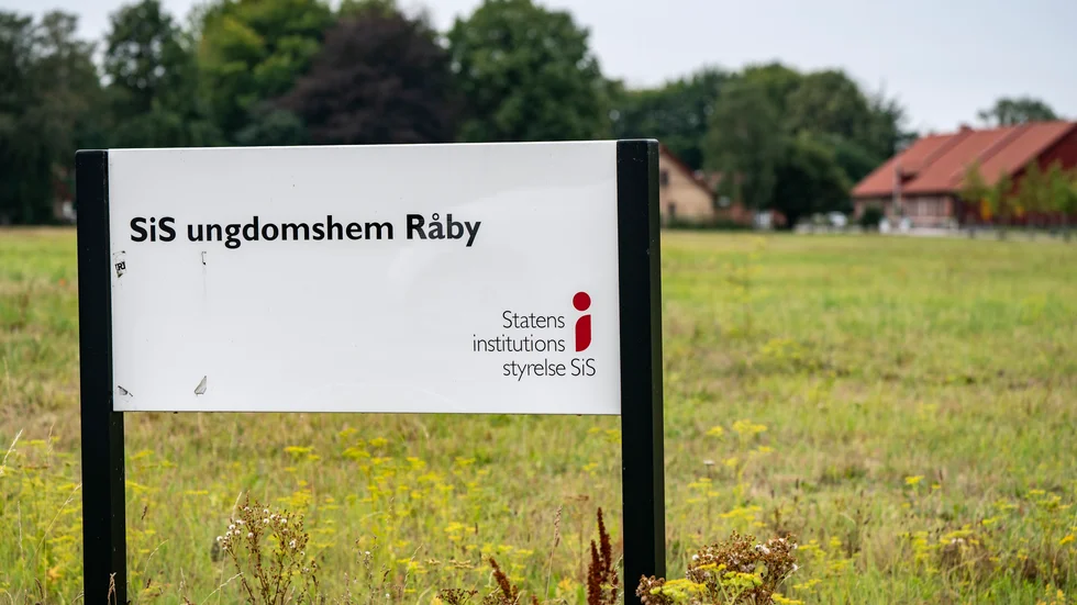 På Sis Ungdomshem Råby i Lund hotades anställda med vapen under en fritagning av två gängkriminella i somras. Arkivbild.