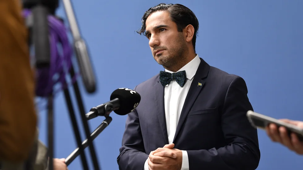 Socialförsäkringsminister Ardalan Shekarabi (S)