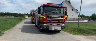 Larm om villabrand i Piteå    