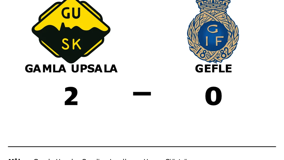 Gamla Upsala vann mot Gefle