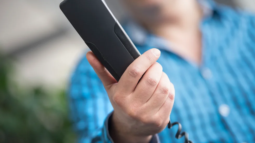 Det allra vanligaste är att medlemmarna utsatts för otillåten påverkan, som hot eller trakasserier, via telefon, visar Akavias undersökning. Arkivbild.