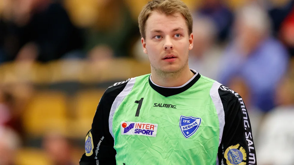 IFK Skövdes målvakt Håvard Åsheim. Arkivbild.