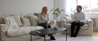 Ljusa toner och textil: "Nästan allt är i beige"