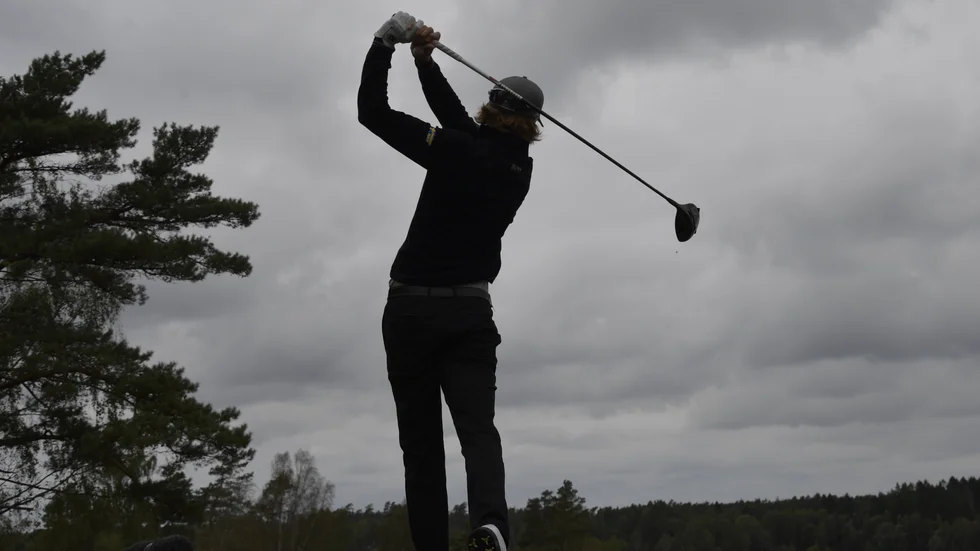 Christofer Blomstrand slutade sexa på Challengetouren förra säsongen. Arkivbild.