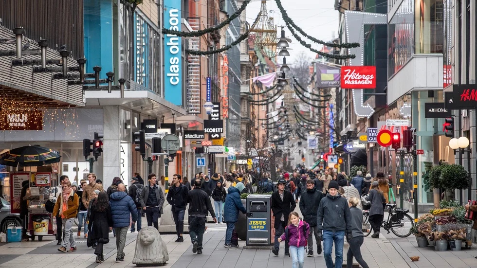 Fler än en av fyra handlare utsattes för brott första kvartalet 2021, enligt svensk handel. Men många polisanmäler inte. Arkivbild.