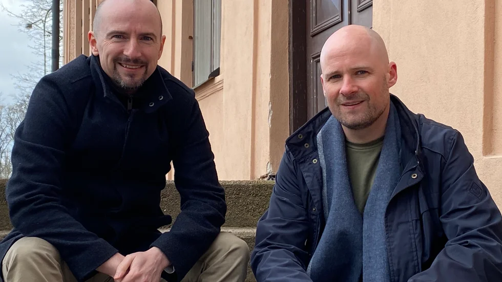 Darren Potter och Björn Orrenius driver webbkommunikationsbyrån Cludev som nu satsar på e-handel.