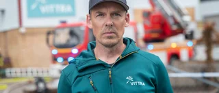Rektorn om branden på Vittraskolan: "Väldigt, väldigt jobbigt"