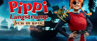 Se Pippi på de sju haven, Kråkholmen i Norrköping