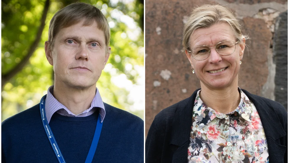 Johan Börjesson och Pia Kilbo, Forsmark.