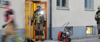Polisen utreder grov mordbrand efter brand i källare