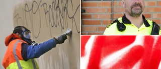 Polisens uppmaning efter ökat klotter på stan: "Anmäl"