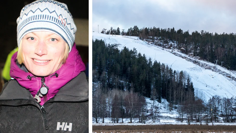 Förra året blev det ingen skidåkning alls i Yxbacken. I år har det varit en betydligt bättre säsong, menar Jennifer Grändås, ordförande i NSK.