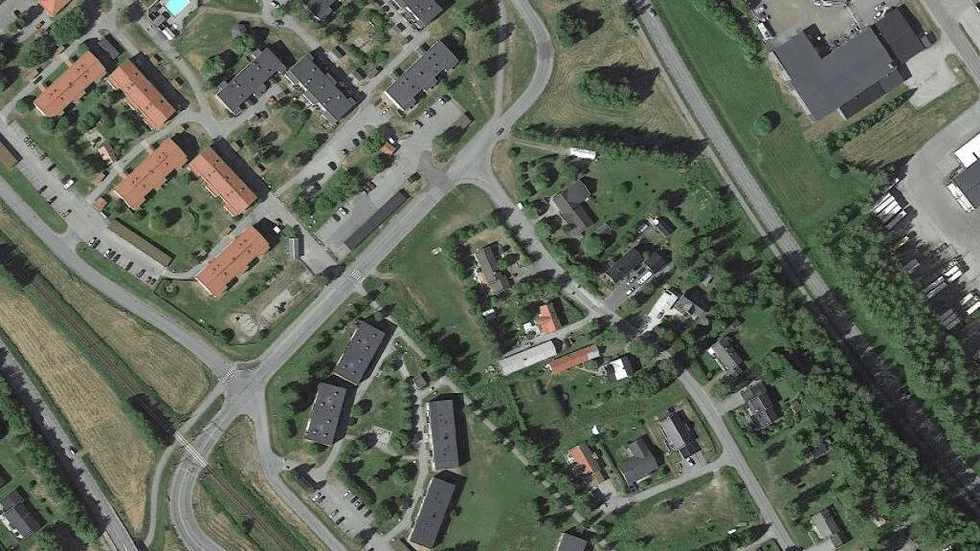 Området kring Rågrindsvägen 12