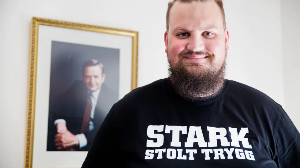 "Det är svårt att ha koll på allt när man är ny", säger Felix Jonsson som är ungansvarig på LO-distriktet Gotland.