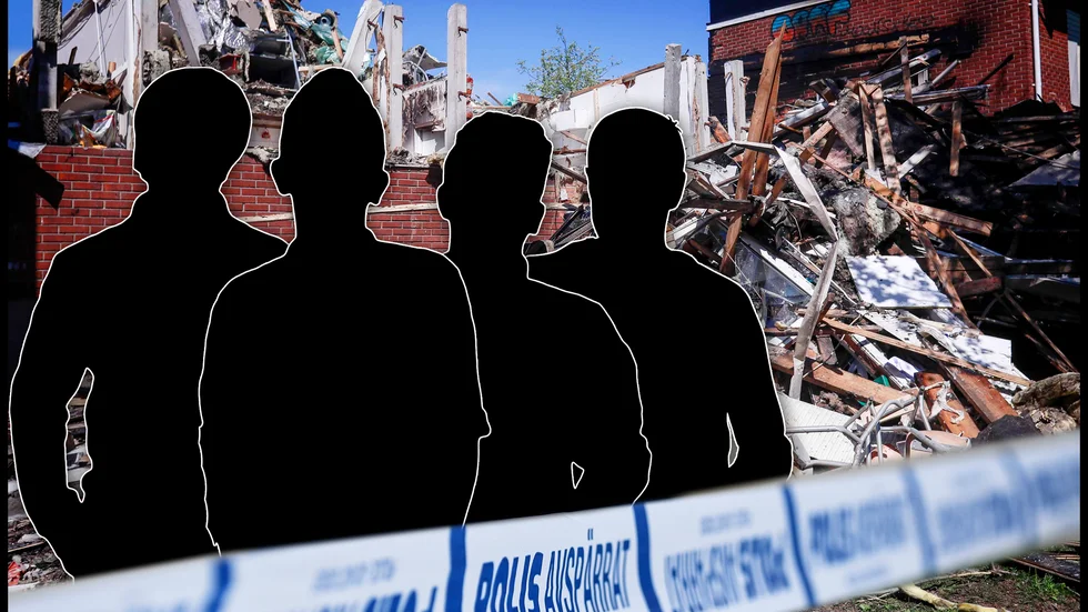 Fyra pojkar har enligt våra uppgifter kopplats till händelsen när en brand startade i Furuparksskolan.