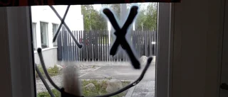 Svastika klottrad på Raketskolan – samma tagg som i nya kulturhuset