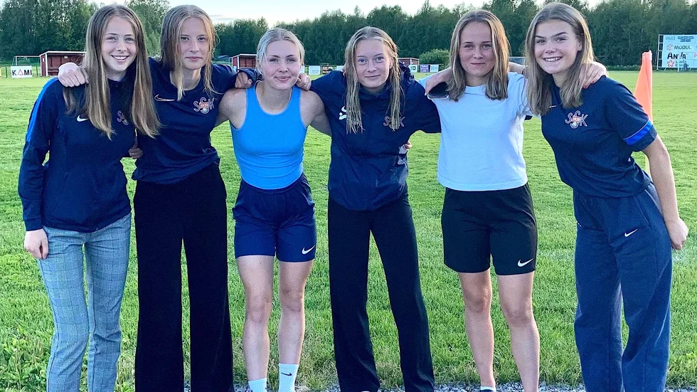 Elsa Forsgren, Alice Gustavsson, Mira Tjärnlund, Agnes Schönfeldt, Nora Lindmark Feil och Tyra Holmgren gjorde målen när Sunnanå 2 vann med 6–3.