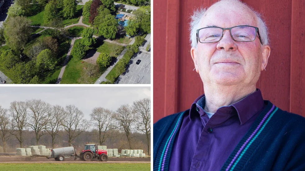 Jan Andersson (SD) presenterar en budget där man vill ha en scen i Stadsparken och stoppa slamspridning.