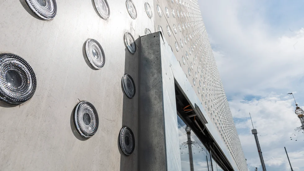 Den nya entrén till Liljevalchs konsthall i Stockholm.