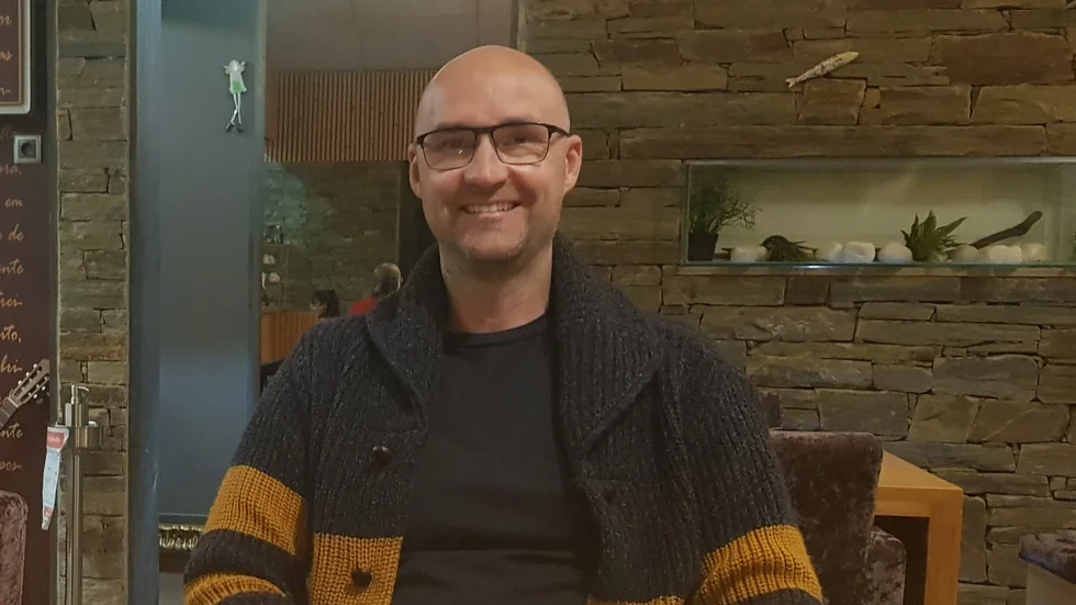 Jonas Junkka trivdes bra i Portugal, men är också laddad för livet i Luleå. 