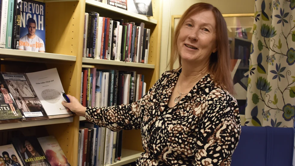 Maja Markhouss tillträdde som bibliotekschef i Boxholm den 1 november. Tidigare jobbade hon som bibliotekarie i Visby.