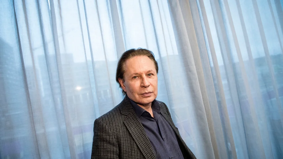 Reine Brynolfsson läser Tennysons dikt på nyår. Arkivbild.