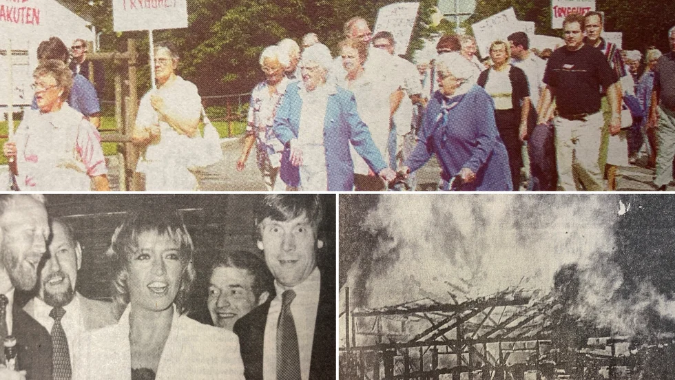 I dagens återblick kan ni bland annat läsa om de starka protesterna i Vimmerby mot nedläggningen av nattakuten, Lill-Babs besök på stadshotellet och den våldsamma branden i Mariannelund.