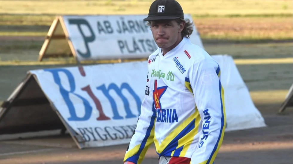Ricky Kling gjorde comeback för Dackarna. 