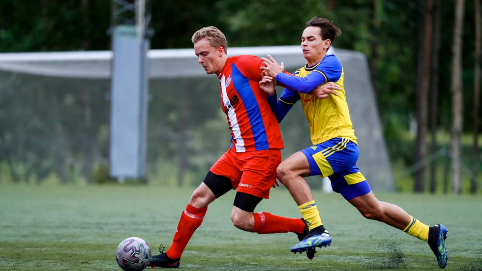 Kiruna FF:s lagkapten Tobias Stridsman.