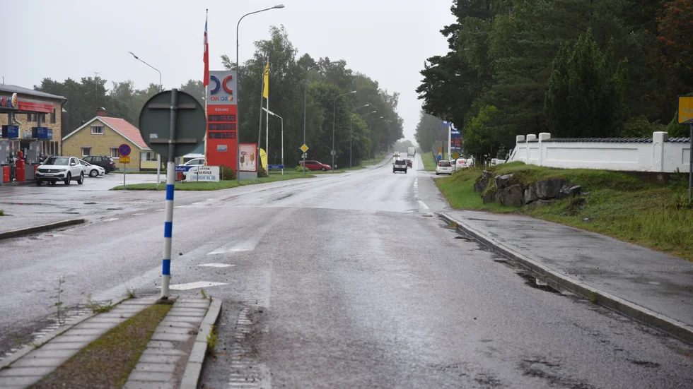 Arbetet ska börja vid rondellen i änden av Gammelbygatan.