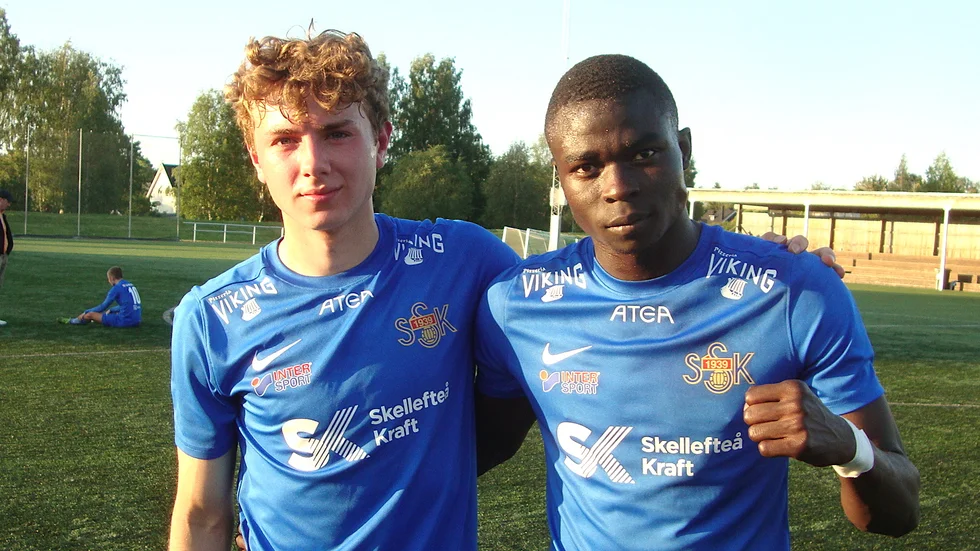 Ruben Smith och Severin Tatolna svarade för Sunnanås mål i derbysegern mot Norsjö.