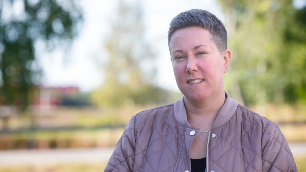 Sanna Eriksson, Socialdemokraternas ombudsman i Piteå, förväntar sig en oviss röstning som kan sluta hur som helst.
