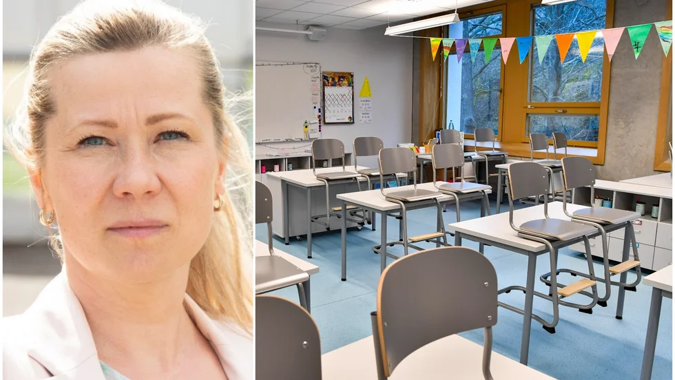"Vi är trygga med att rektorerna vet vad de ska göra", säger Pauliina Lundberg, HR-chef, Östhammars kommun.
