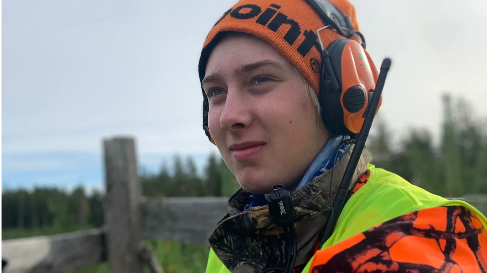Första året på älgjakt med bössa.