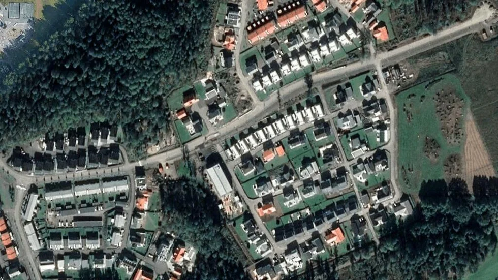 Området kring Aklejagatan 5