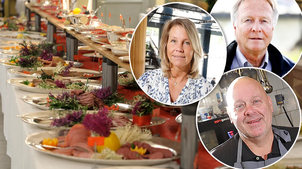 Med lättade restriktioner är det klassiska julbordet tillbaka. Något som Annica Åkerblad, Göran Pettersson och Hasse Eriksson Fröberg ser fram emot.