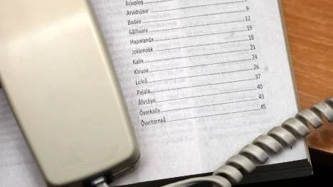 Över hundra abonnenter i Piteå kommun var utan fast telefoni i går.