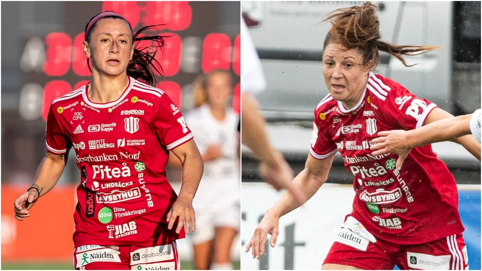 Katrina Guillou och Josefin Johansson är tillbaka i Piteås trupp inför helgens match. 