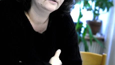 motståndare. "Vad händer om det som inte får hända ändå händer?", undrar Annika Eriksson som är ordförande för miljöpartiet i Norrbotten.Foto: Ida Axelsson