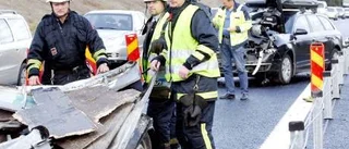 Såg sin arbetskamrat bli påkörd