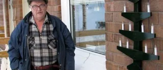 Hans granar  får inte lysa upp