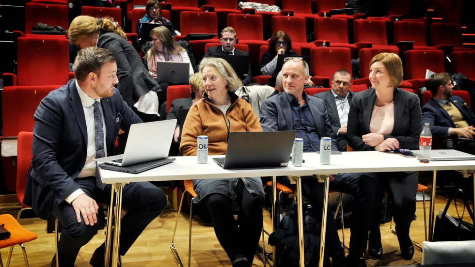 Fabian Sjöberg (M), Ylva Lundin (SD), Lars O Holmgren (BoA) och Sabina Ståhl (KD) utgör den nya majoriteten i Östhammars kommun.