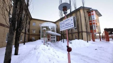 Elva års kamp mot sjukdomen och för en bättre behandling. Till slut orkade Maja inte mer. Här inne på psykiatrin i Piteå försökte hon att ta sitt liv.FOTO: Gunnar Westergren