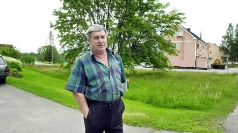 Hans Bergström var en av de som mötte upp till det öppna mötet och hade en hel del synpunkter på den kommunala skötseln av centrumområdet.
